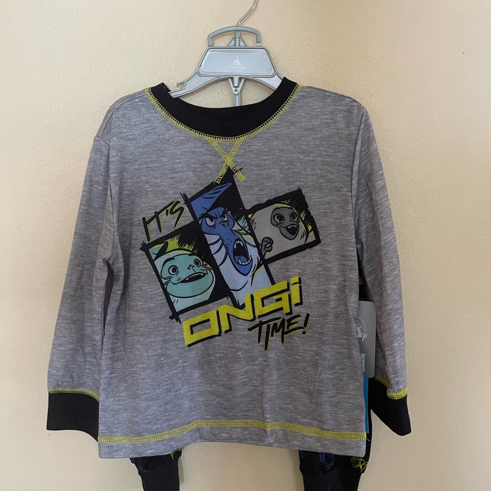 Boys Disney Ongi Time  Raya Last Dragon
Pajamas PJ Pals Sleep Set NWT